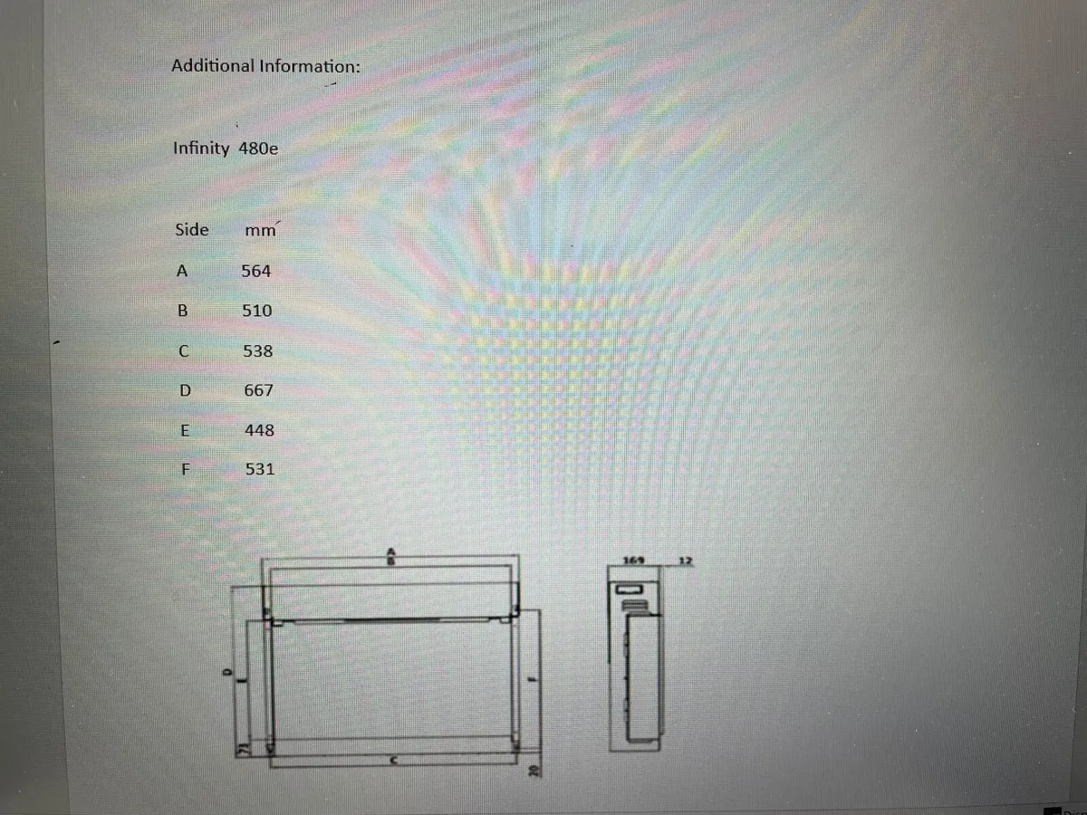Ex-Display Infinity 480e 4D Electric Fire - Image 3