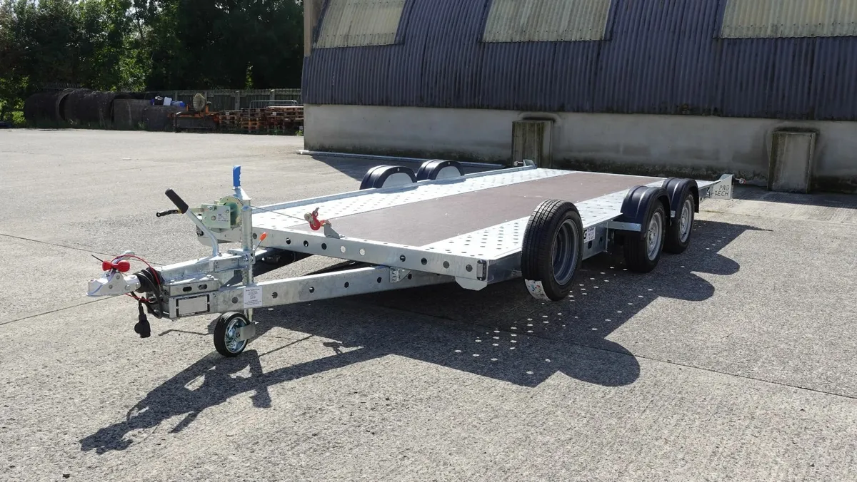 PRG E-Tech Car Transporter Trailer ✅ IN STOCK ✅ - Image 1