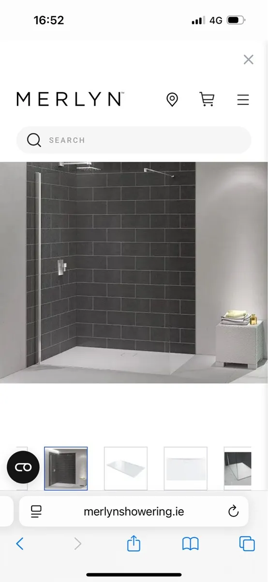 New Merlyn Level 25 1100 x 900 mm shower tray - Image 2