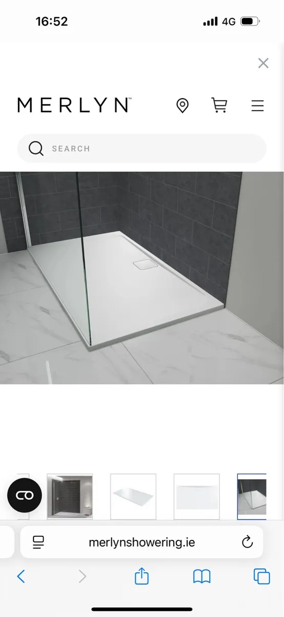 New Merlyn Level 25 1100 x 900 mm shower tray - Image 3