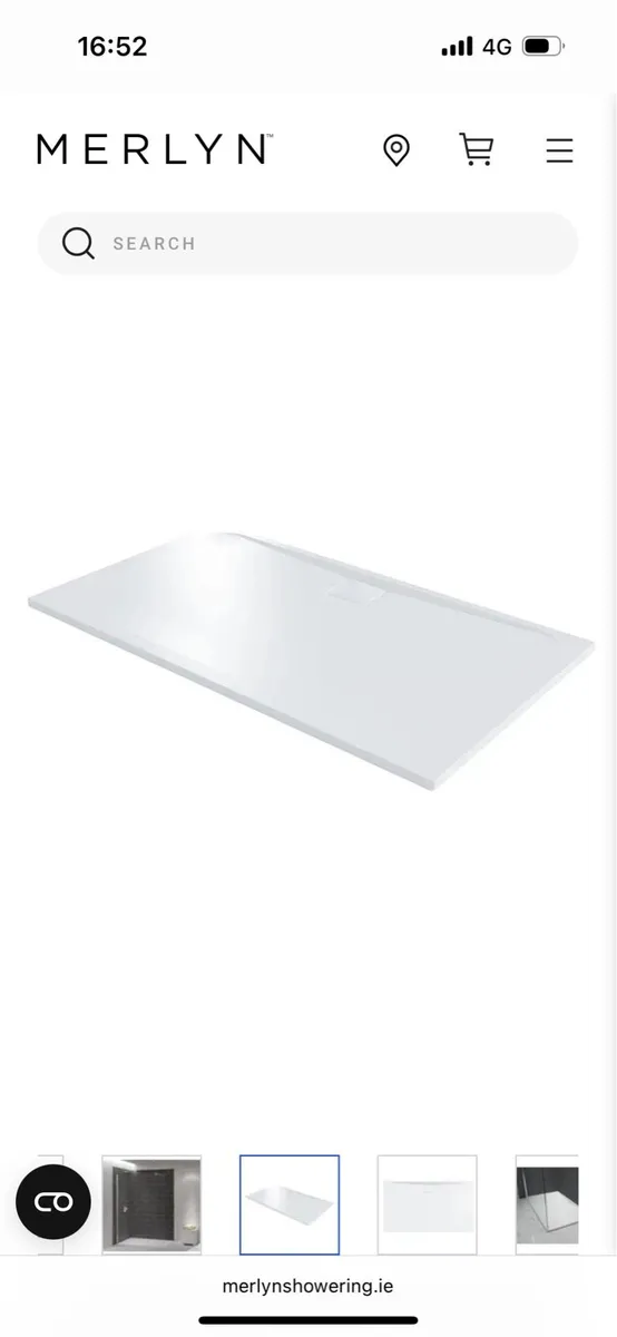 New Merlyn Level 25 1100 x 900 mm shower tray - Image 4