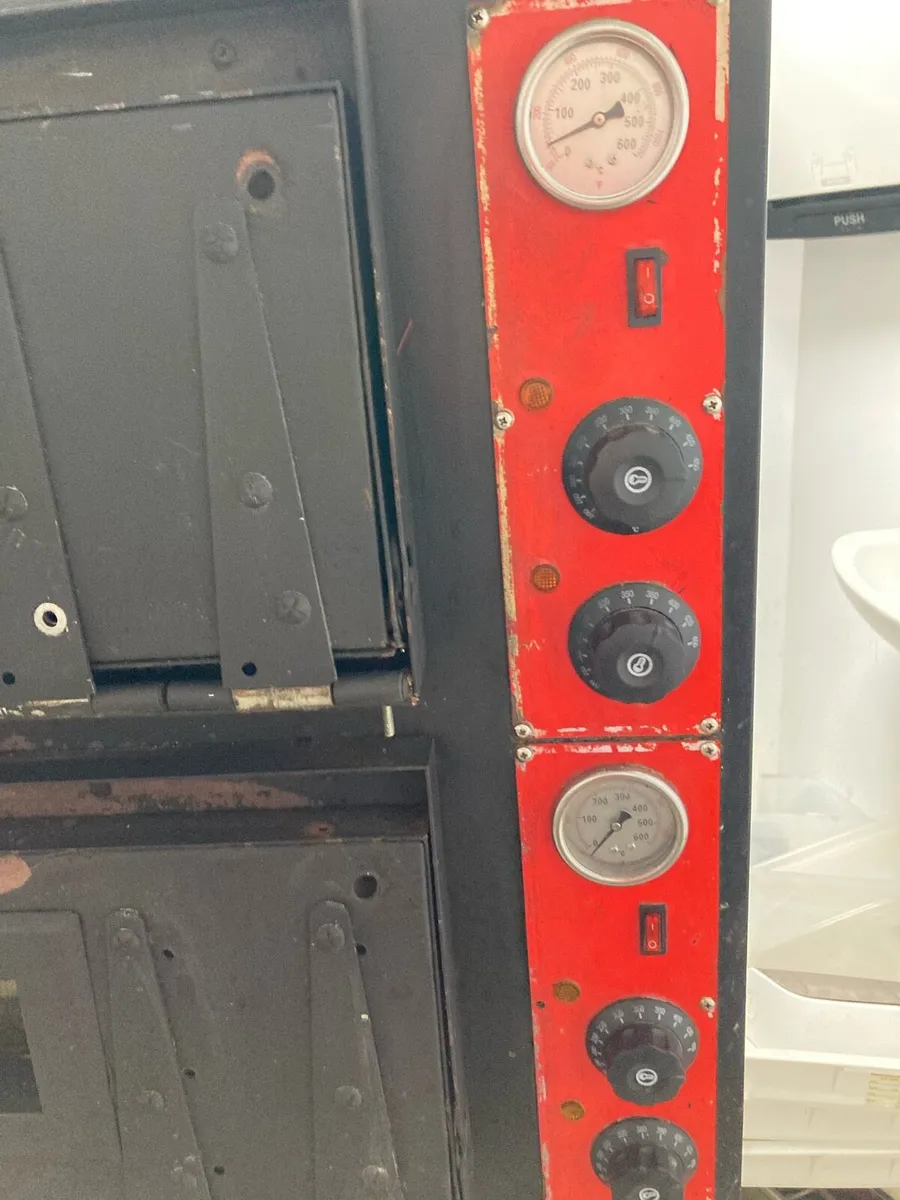 Electric Commercial Double Pizza Oven - Image 3