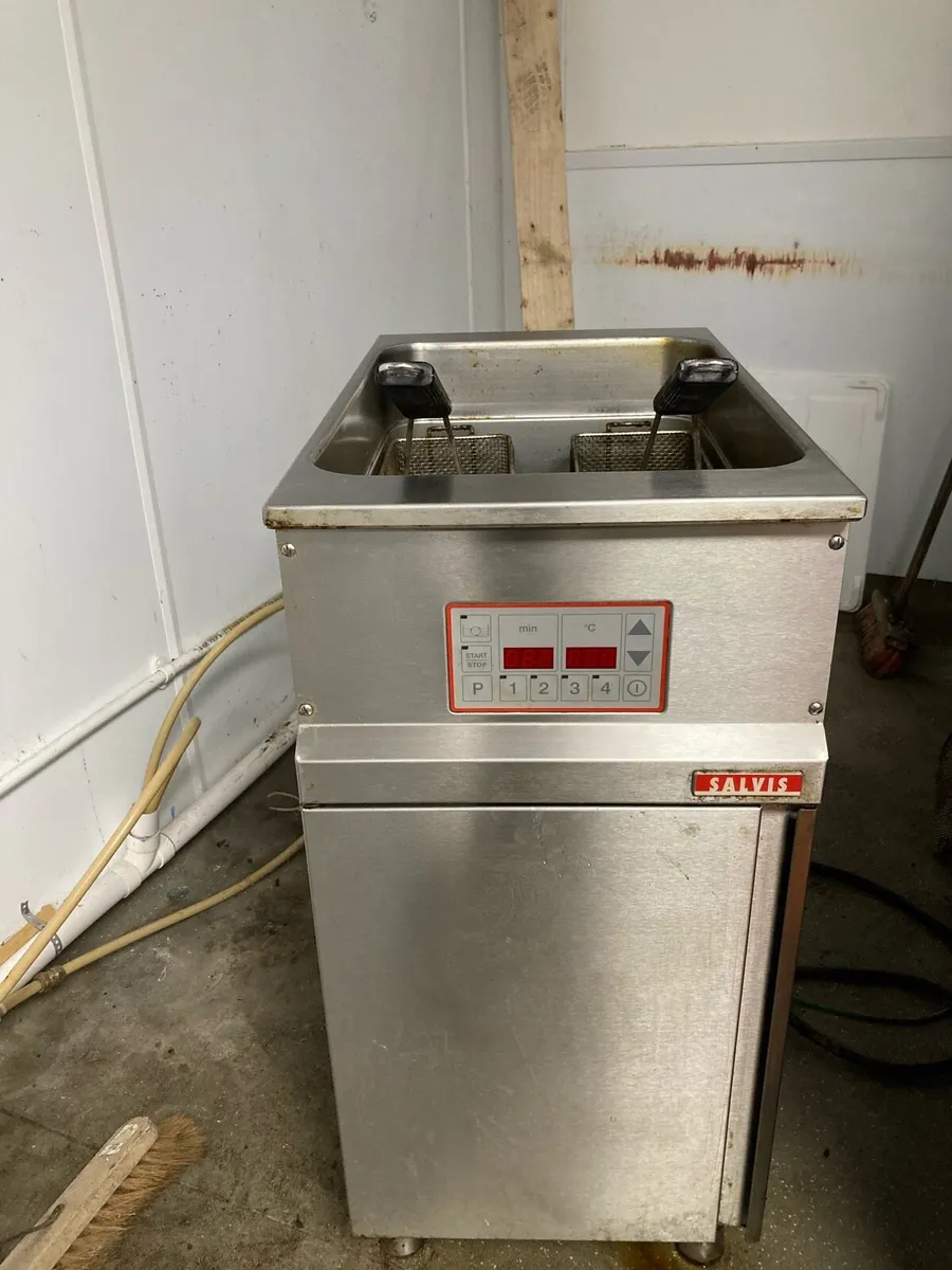Salvis Double Deep Fryer - Image 2