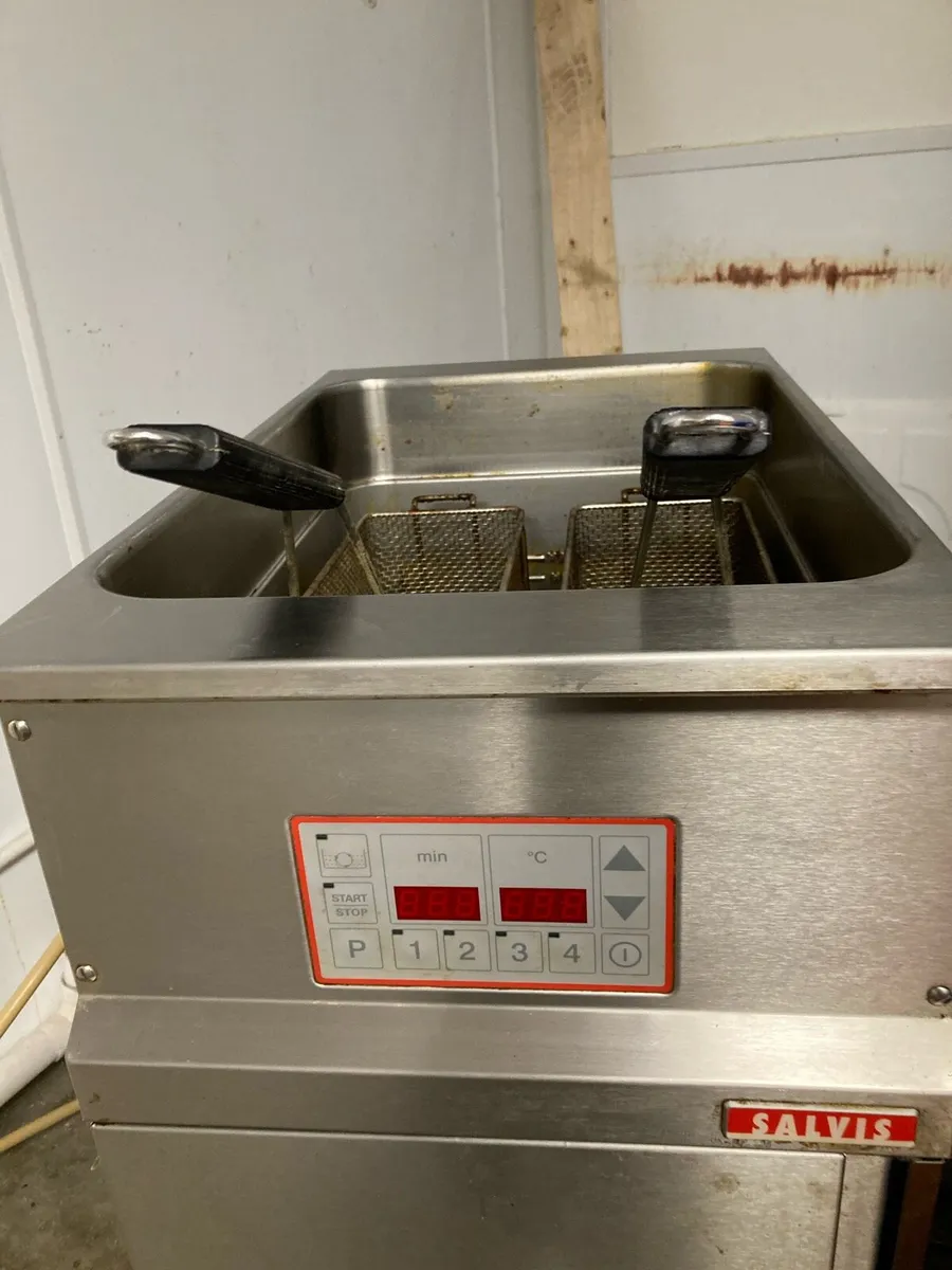 Salvis Double Deep Fryer - Image 3