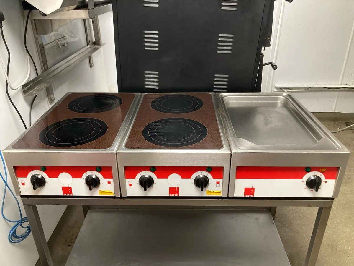 Salvis commercial Induction Hob & Hot Plate - Image 2