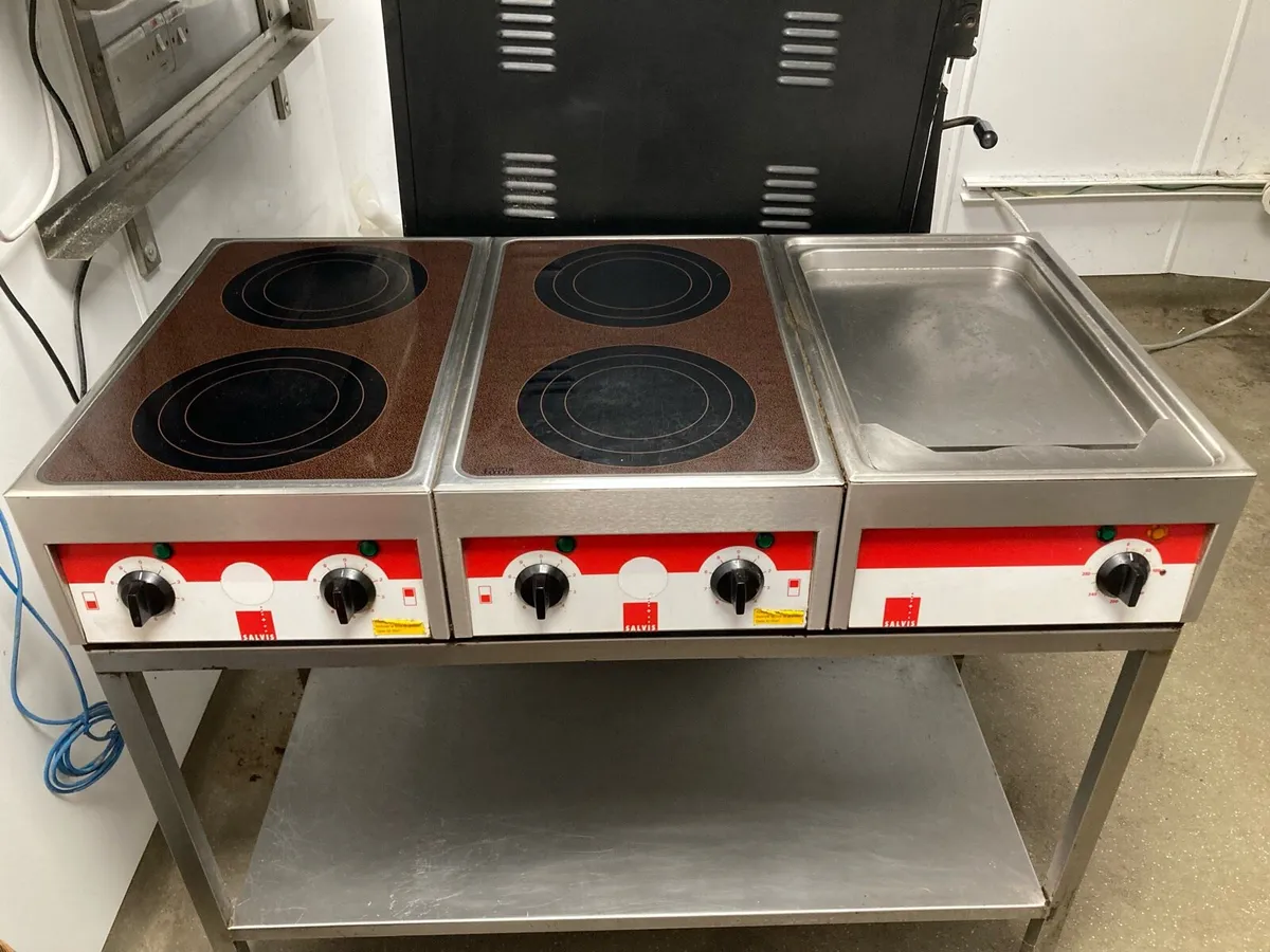 Salvis commercial Induction Hob & Hot Plate - Image 1