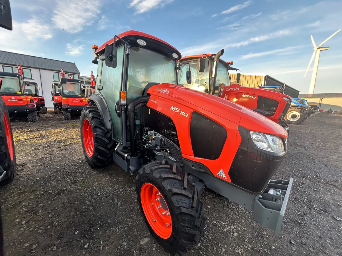 New Kubota M5102 Narrow Tractor - Image 1
