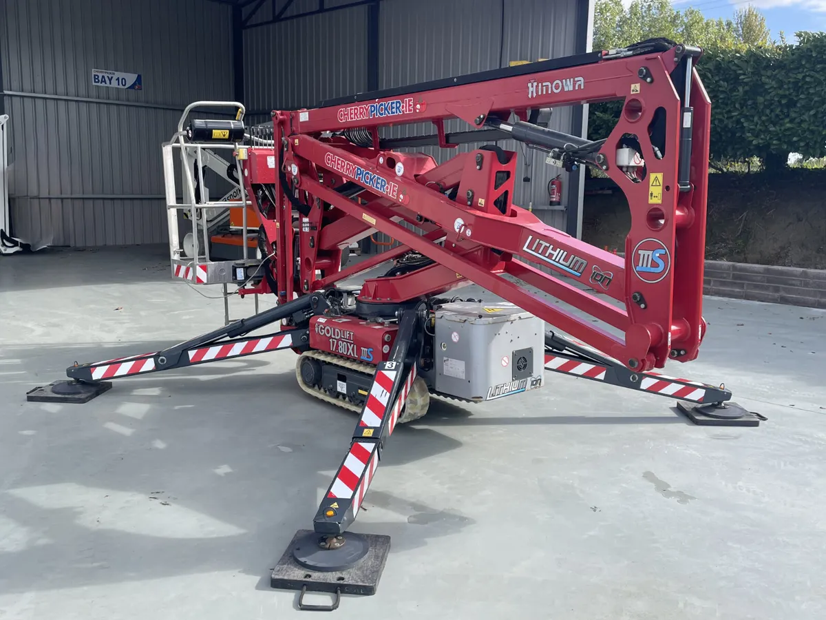 Spider Track Mounted Hinowa Goldlift Lithium 17.80 - Image 2