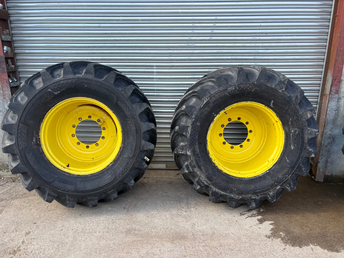 600/65/28 wheels - Image 1