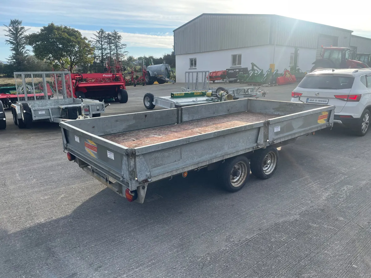 Bateson 14ft Flatbed Trailer - Image 4