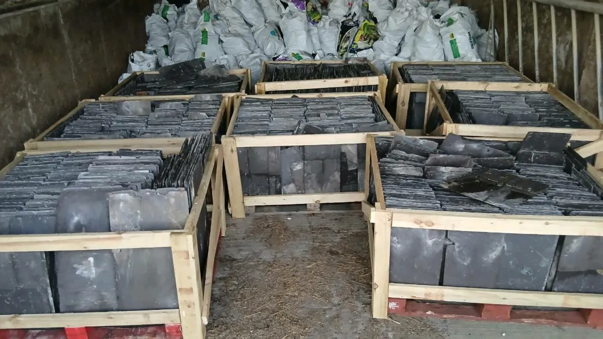 Blue bangor slates - Image 1