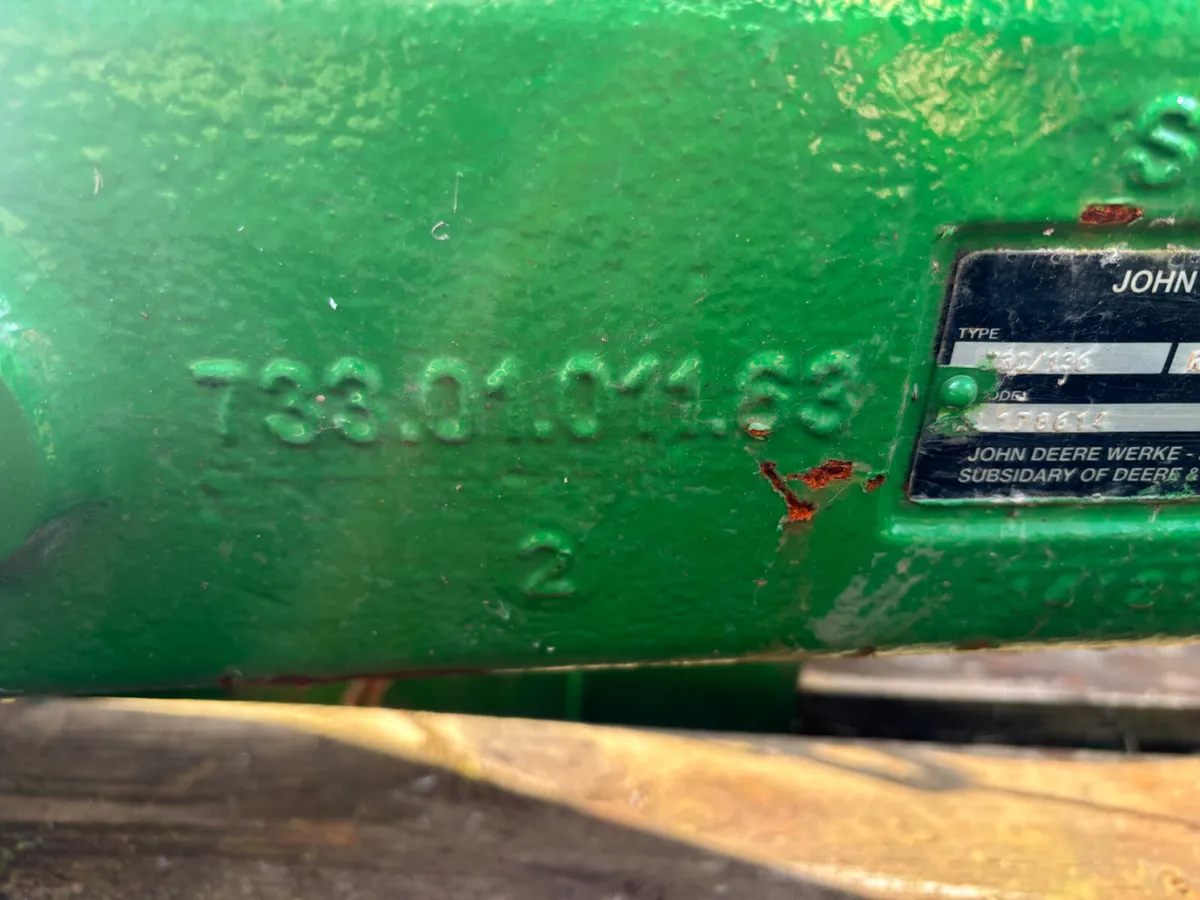 John Deere Front Axel & Drop Box - Image 4