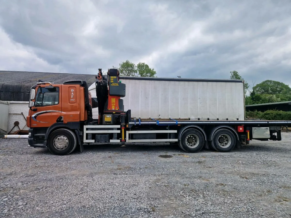 Daf CF85 510 c/w palfinger hiab - Image 3