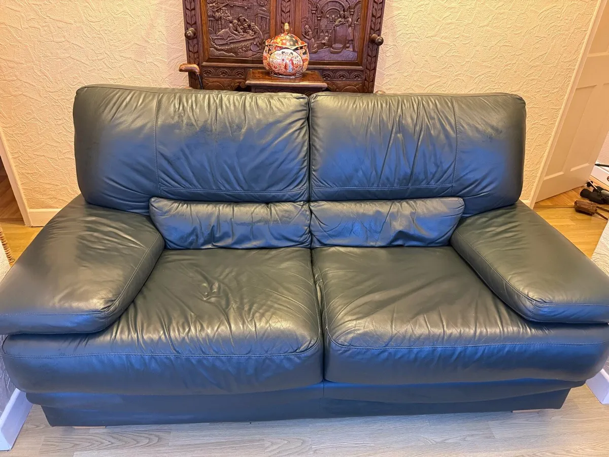 Leather Couch - Image 4