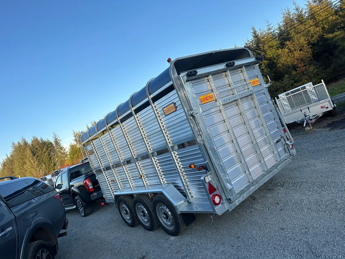 New Porter Cattle Trailer 14x6 - Image 1