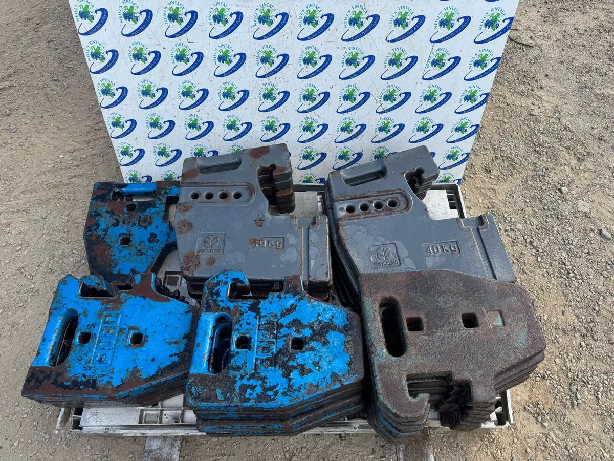Selection of Ford/New Holland Tractor Weights - Image 1