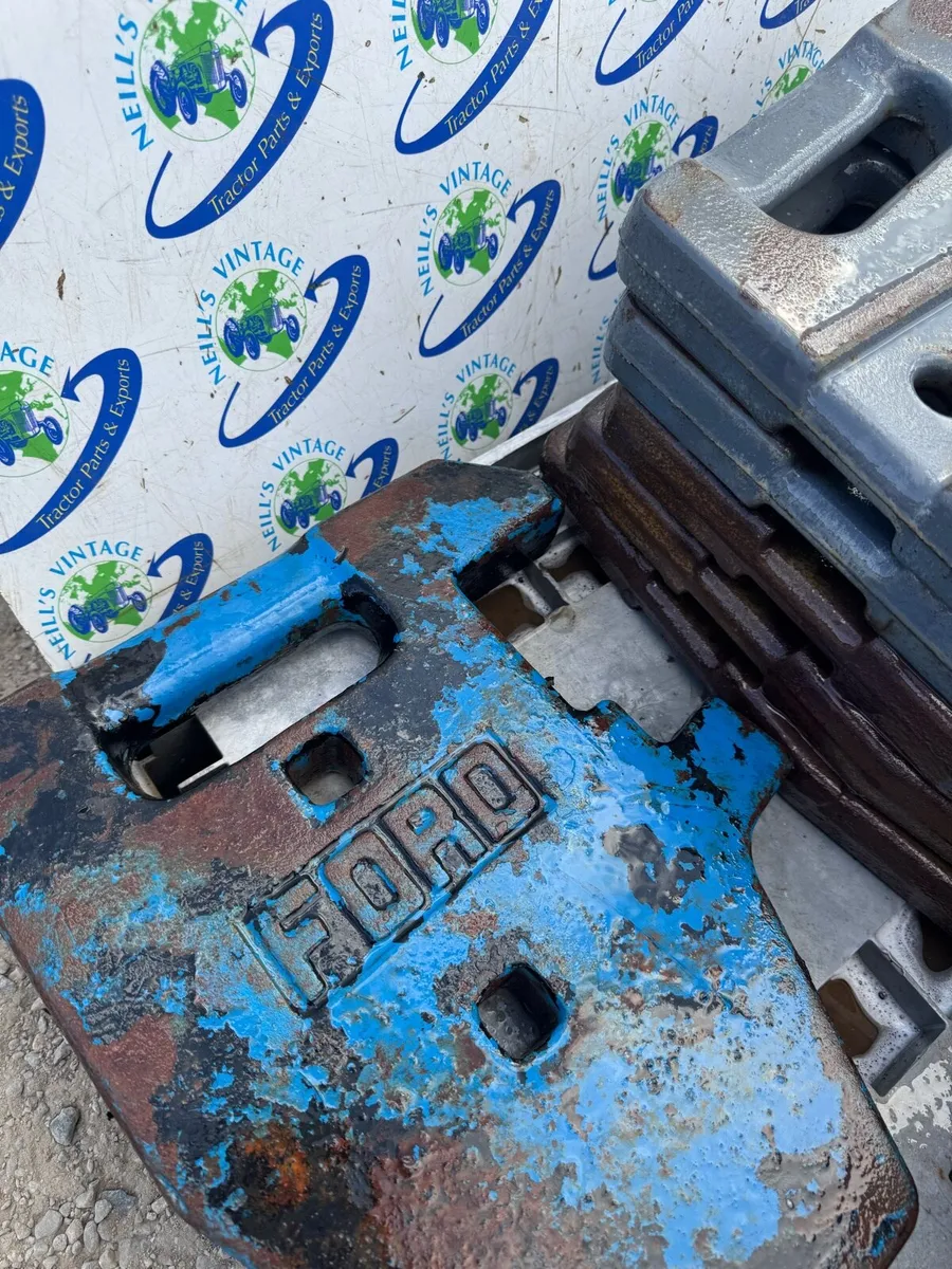 Selection of Ford/New Holland Tractor Weights - Image 4