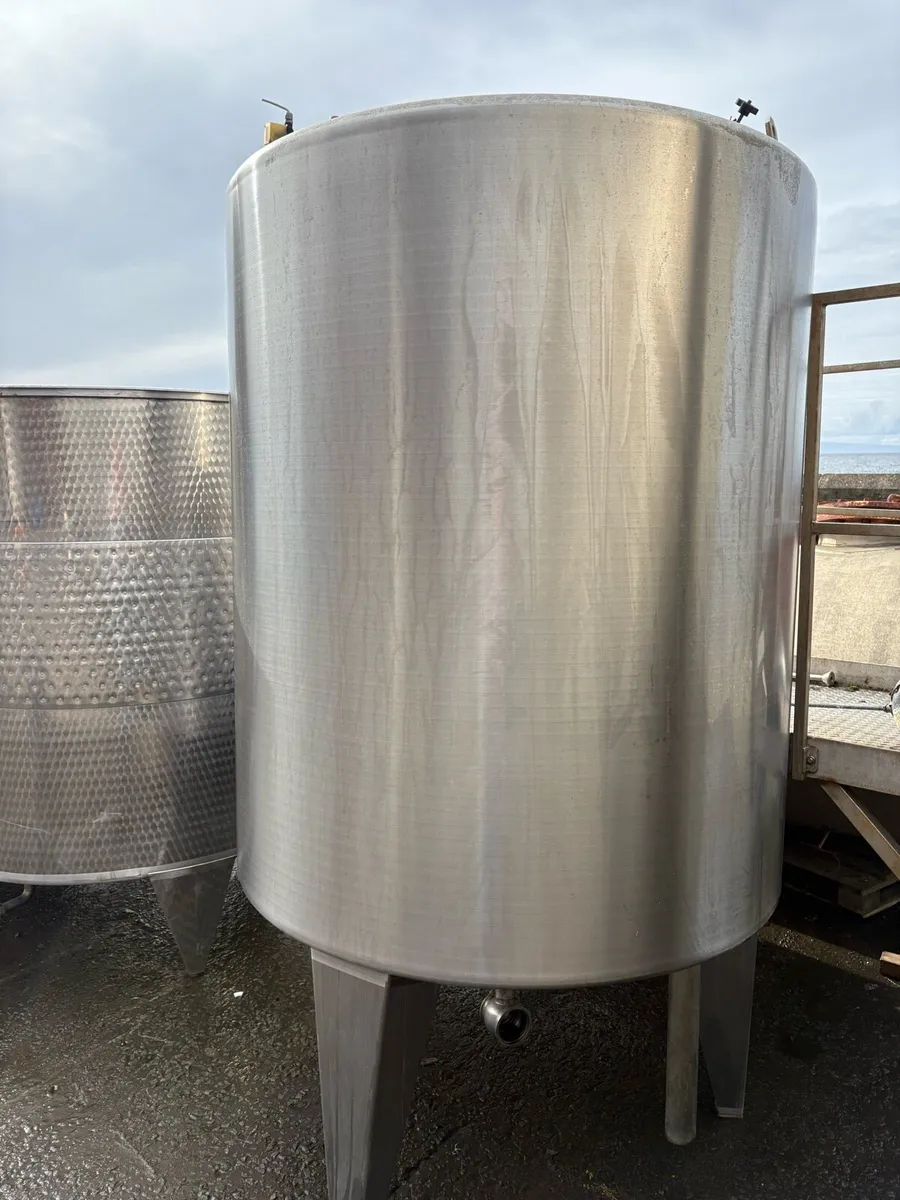 2000L Stainless Steel Tank - Image 2