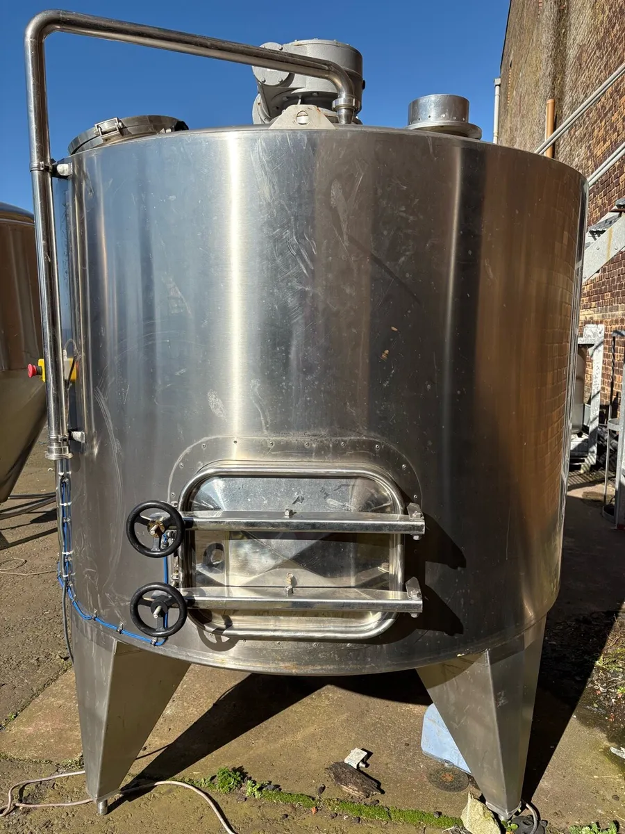 3000L Mash Tun Tank - Image 1