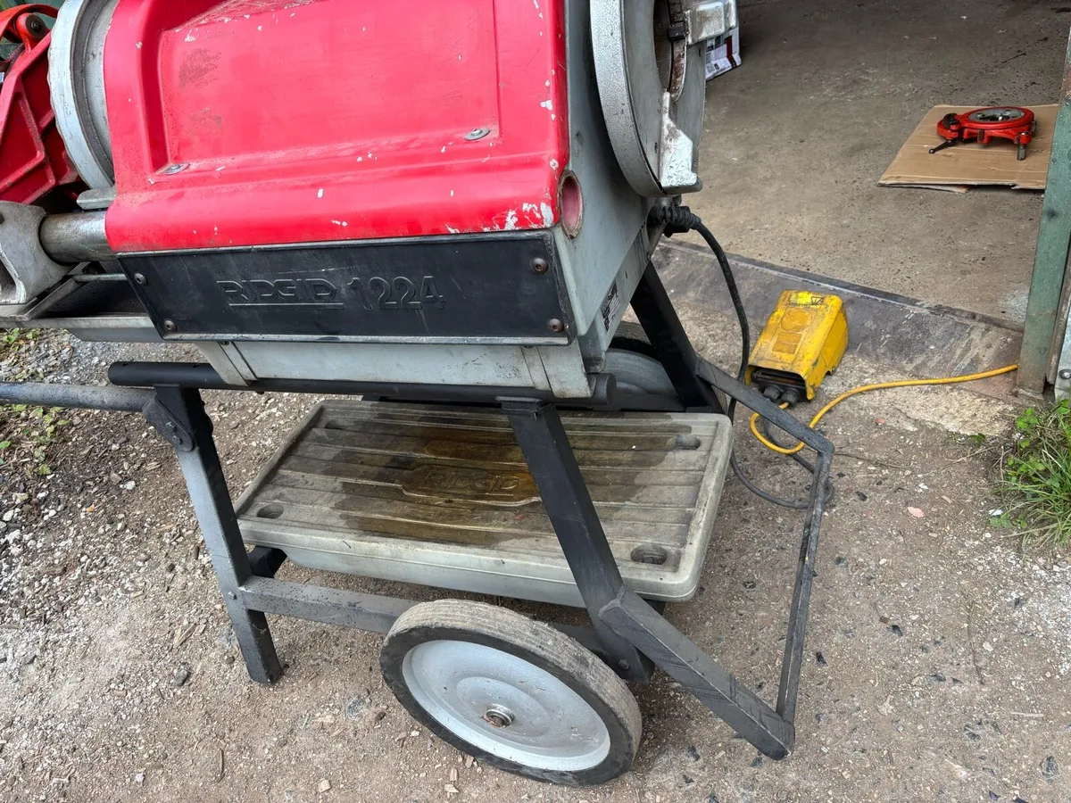 RIDGID 1224 THREADER  1/2” to 4” - Image 3