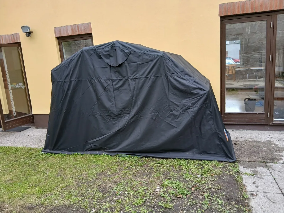 Motorcycle Folding Shed, Shelter, Garage, Cover. - Image 1