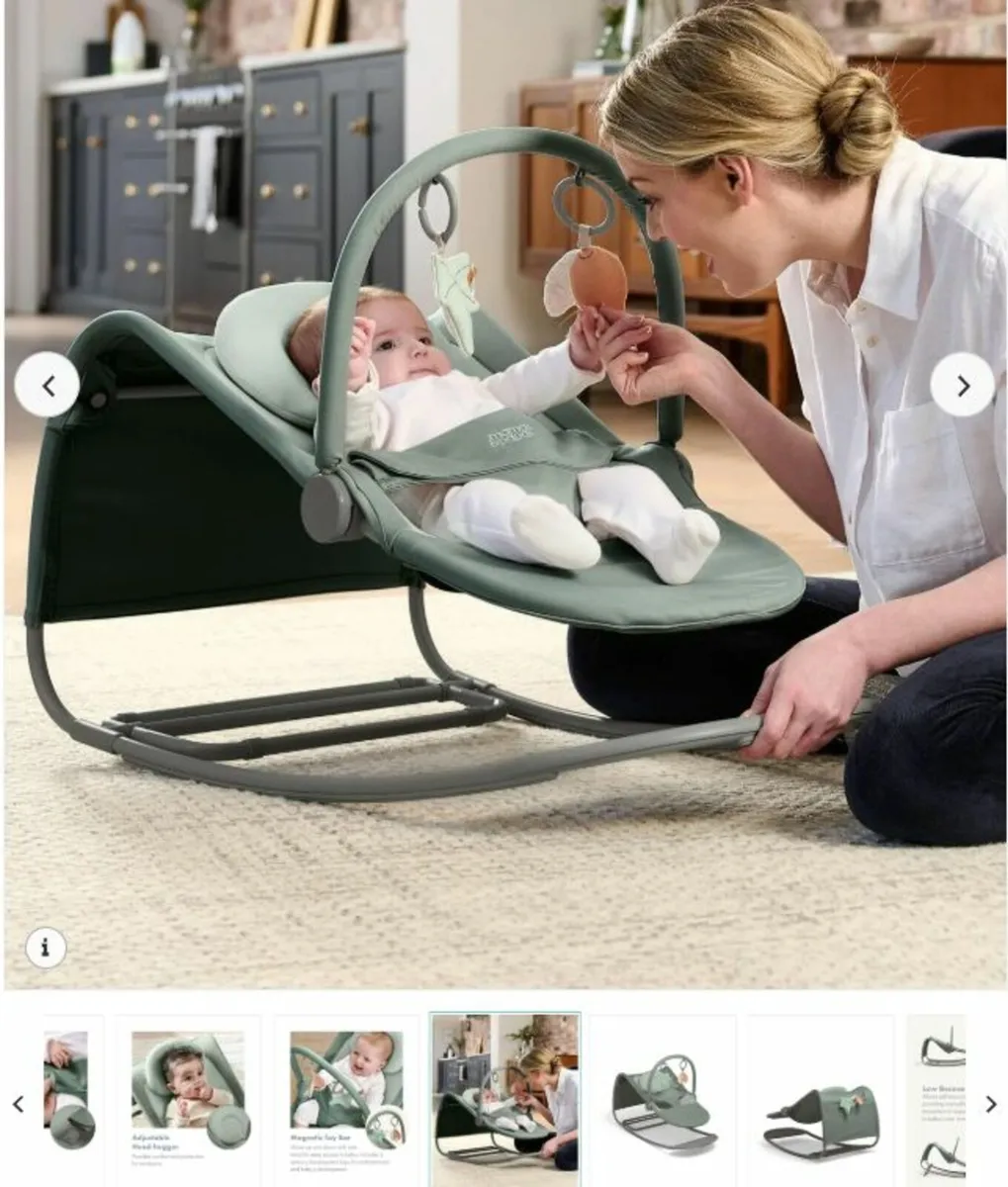 Baby Bundle (Cot + Bouncer + Playmat) - Image 4