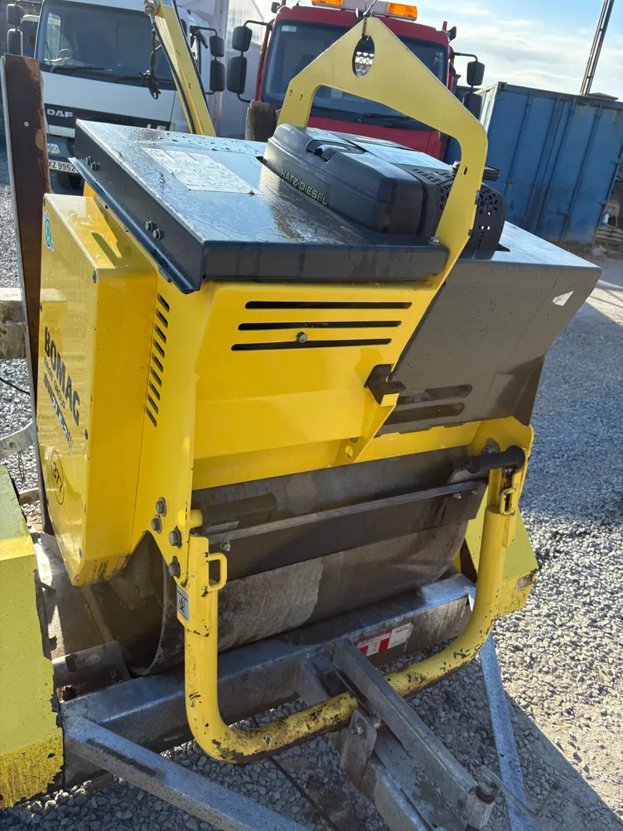 2023 Bomag BW72E-2 Roller & Trailer As New - Image 3