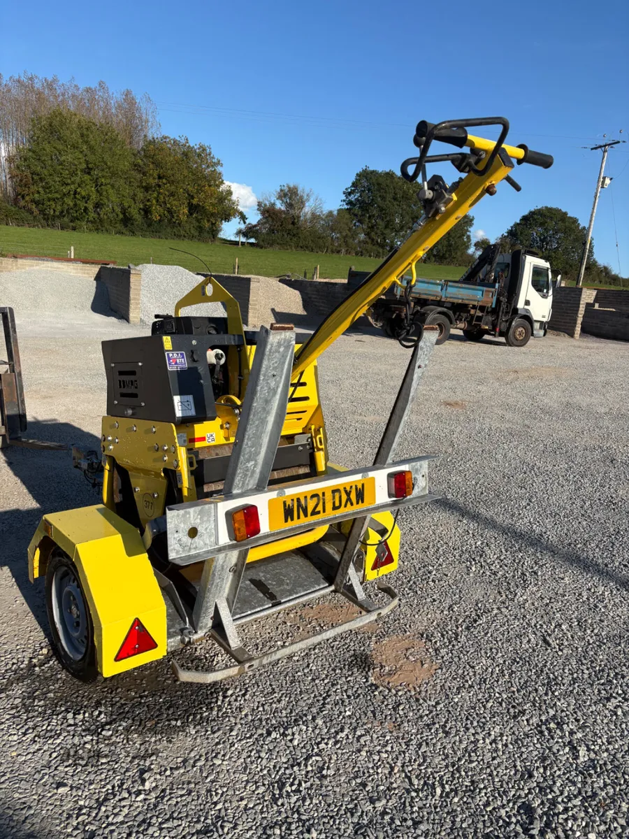 2023 Bomag BW72E-2 Roller & Trailer As New - Image 2
