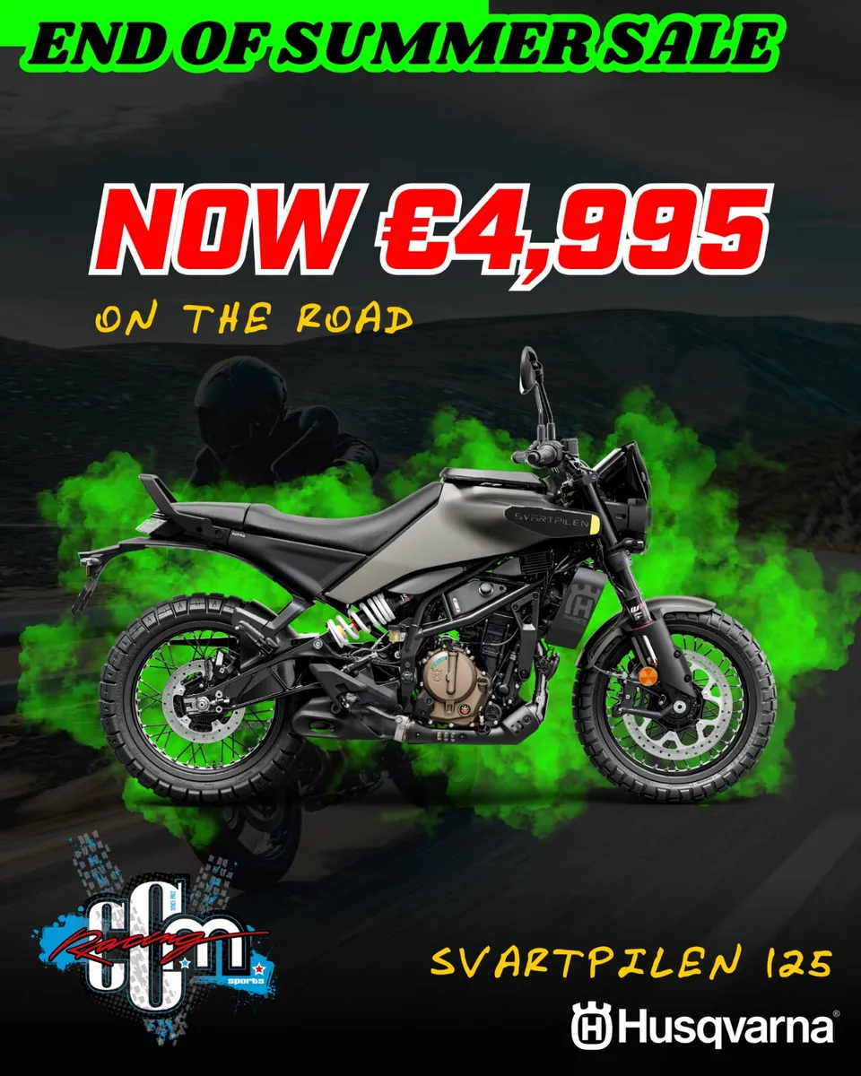 Husqvarna Svartpilen 125 - New Unregistered - Image 1