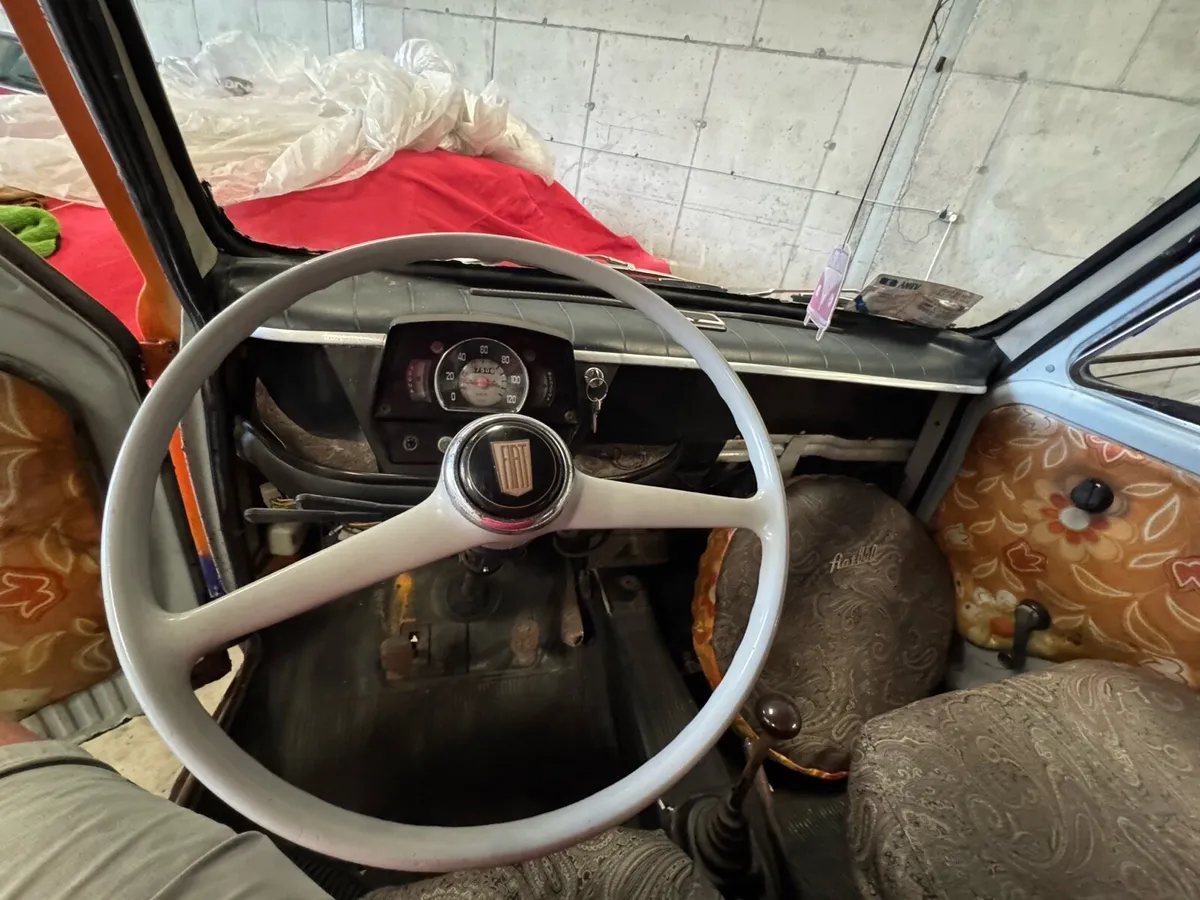 Fiat 850 Familiare 6 seater 1973 For restoration - Image 2
