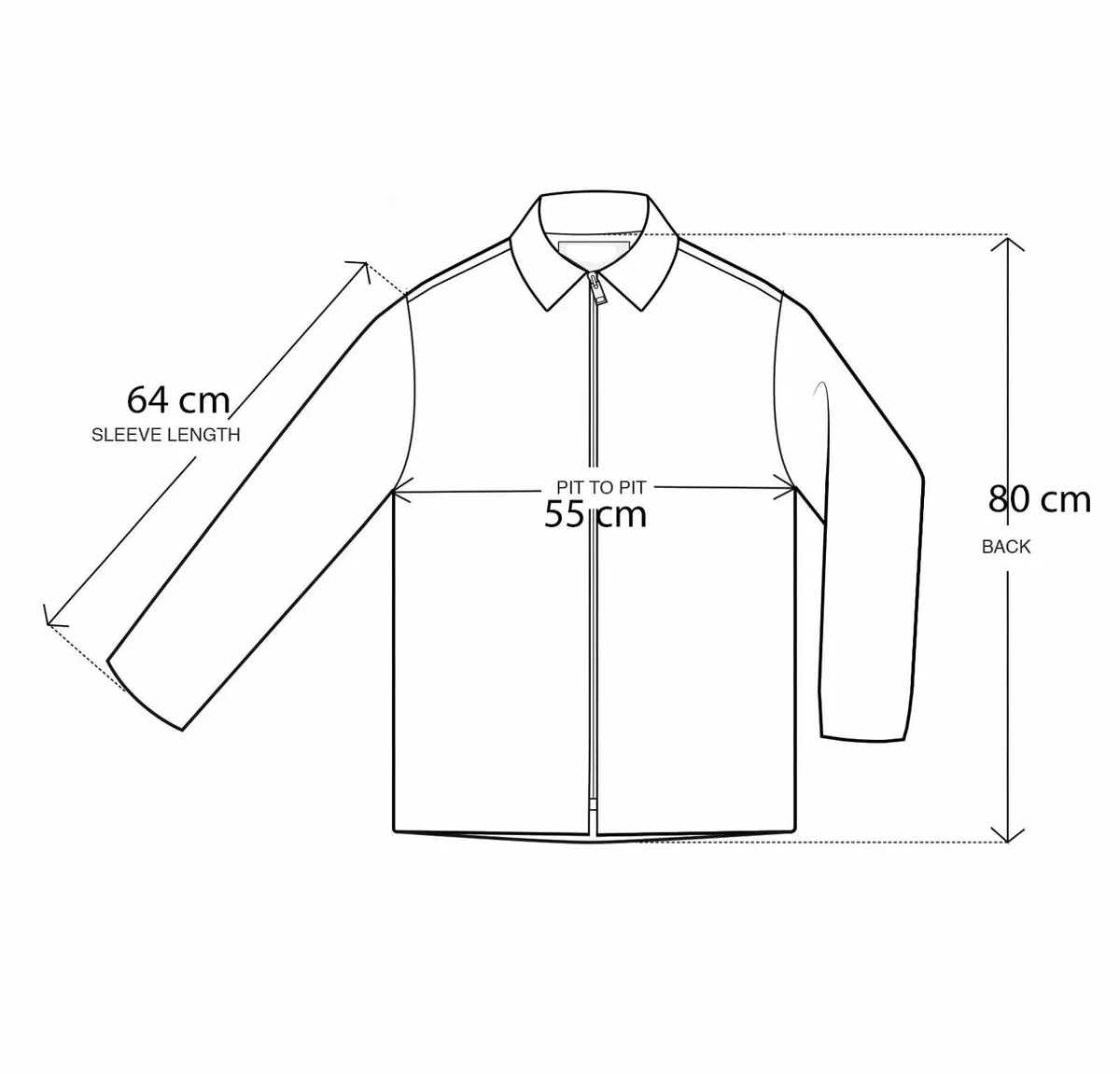 Vintage  Classic Leather Jacket - Image 3