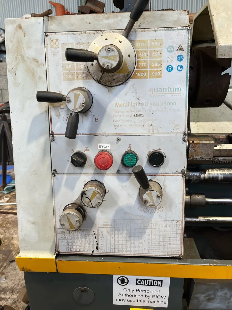 Quantum Metal Lathe 360x1000 - Image 2