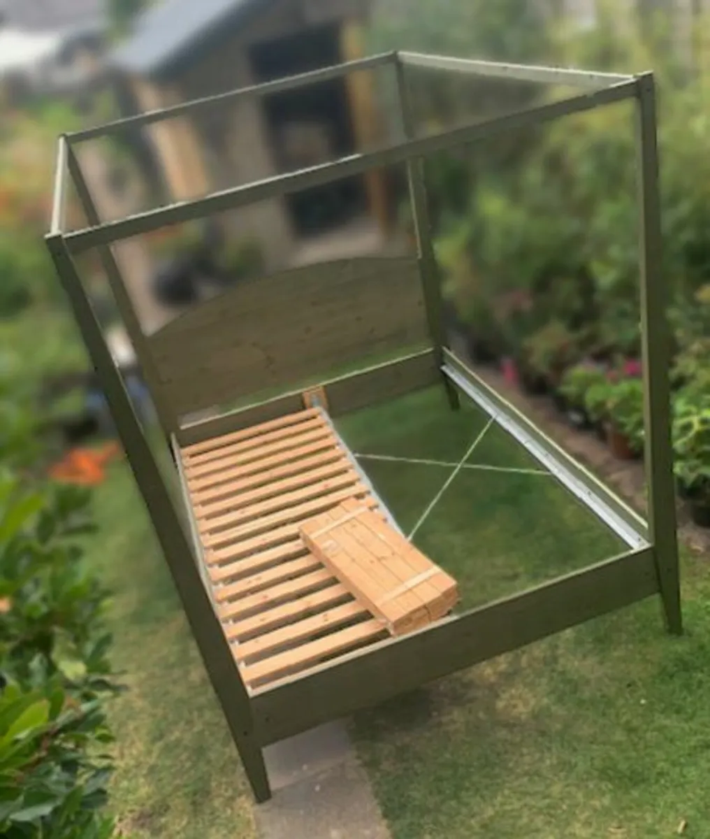 Vintage Ikea Four Poster bedroom set - Image 1