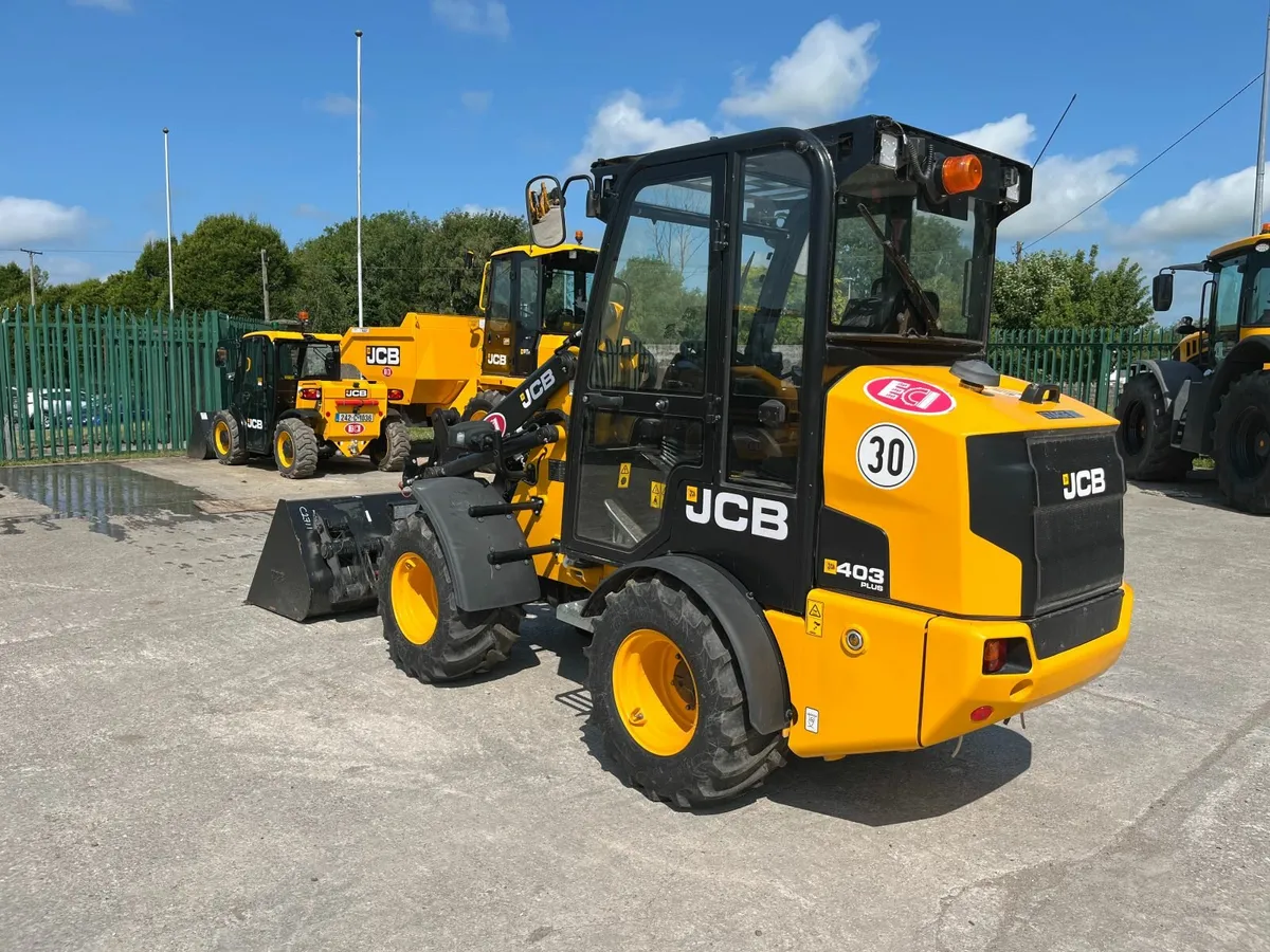 JCB 403 Mini Wheeled loader - Image 3