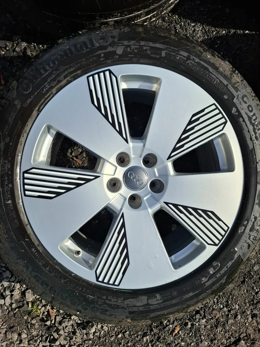 19" Genuine Audi Q5 S Line Alloys with tyres - Image 1
