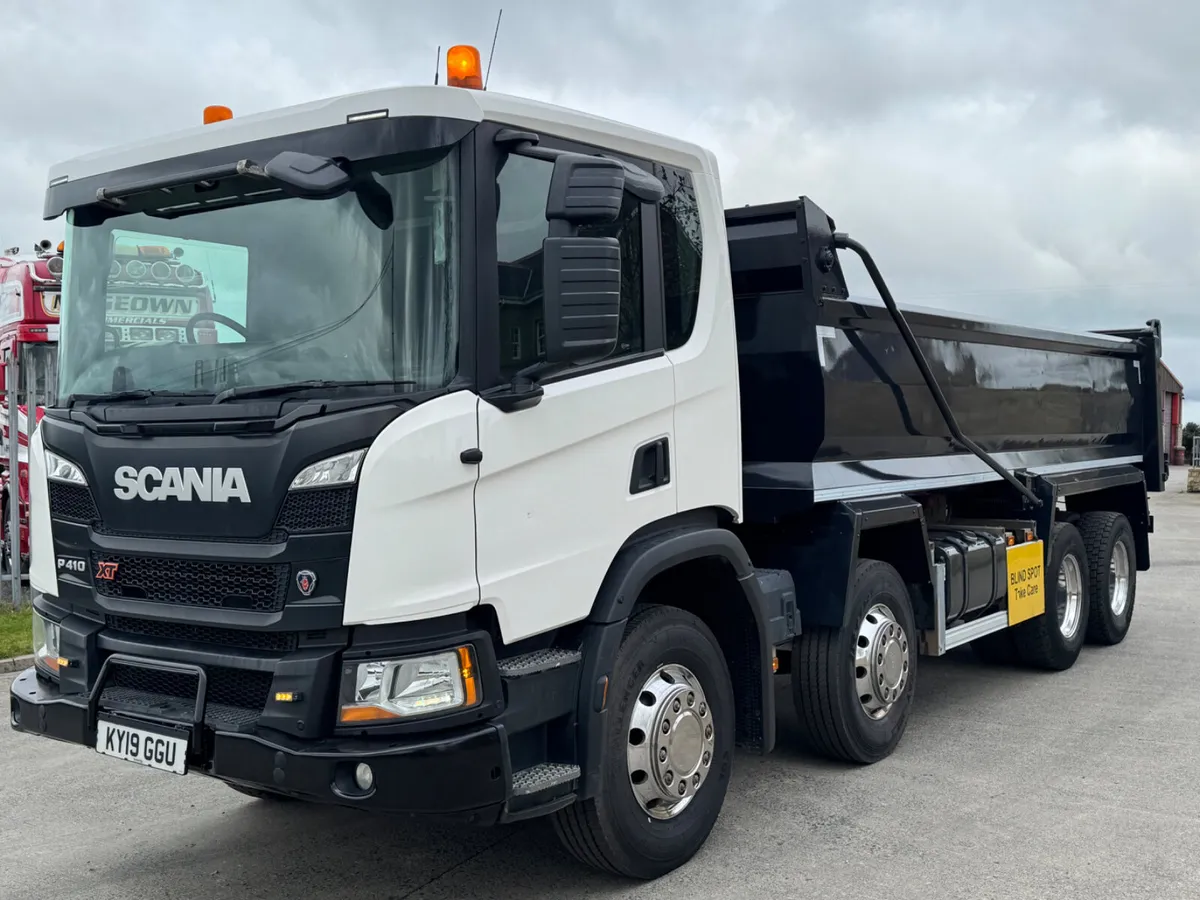 2019 Scania P410XT 8x4 Tipper - Image 3