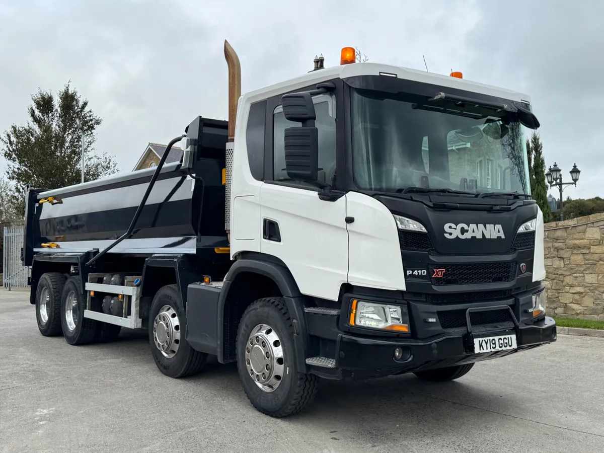 2019 Scania P410XT 8x4 Tipper - Image 1