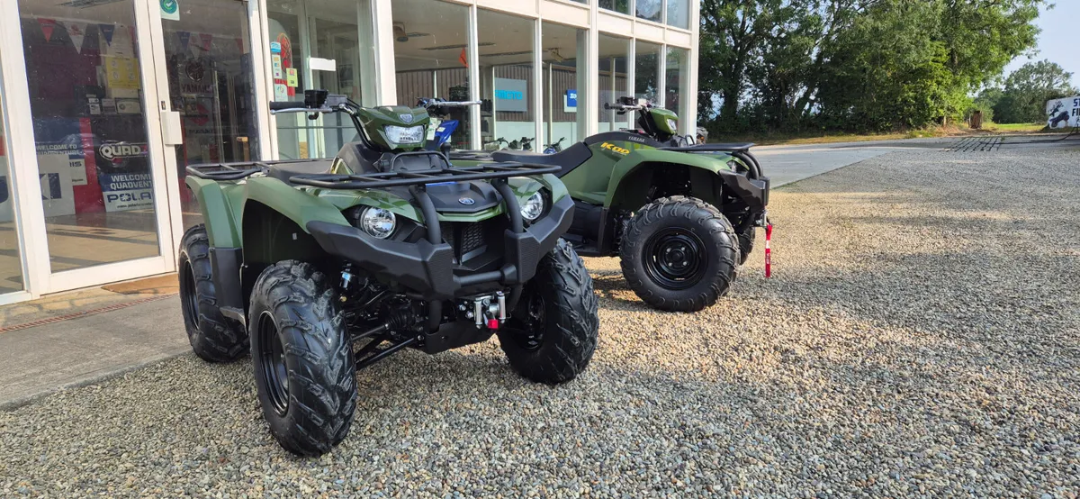 NEW 2025 YAMAHA KODIAK YFM450FWBD POWER STEERING - Image 3