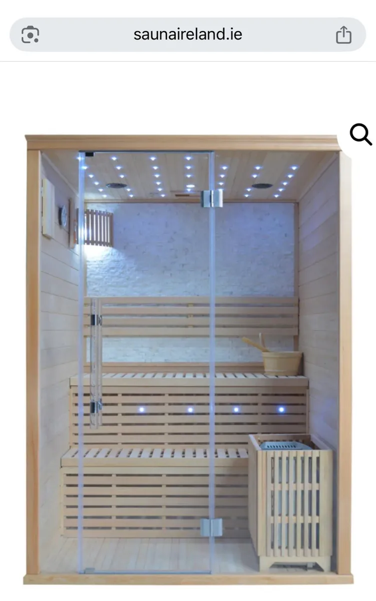 Sauna with stones , New (3/4 person) - Image 3