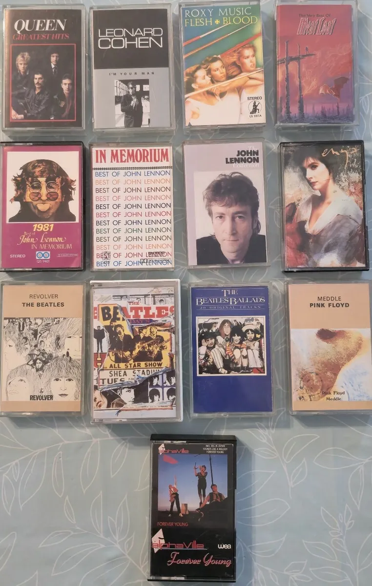 MEGA RARE CASETTE PINK FLOYD ALPHAVILLE BEATLES - Image 1