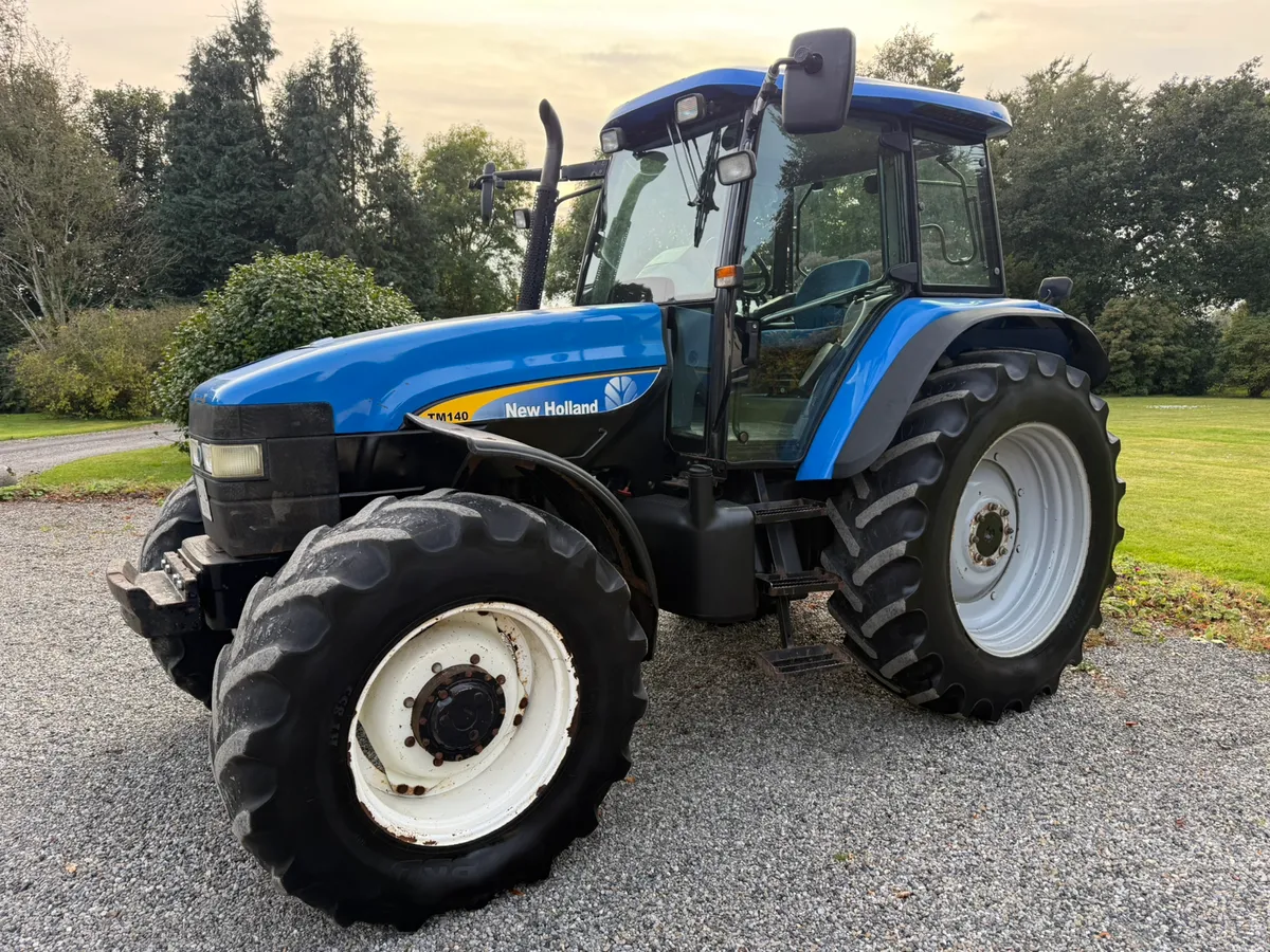 2004 New Holland TM140 R/C creeper €24950 Plus Vat - Image 3