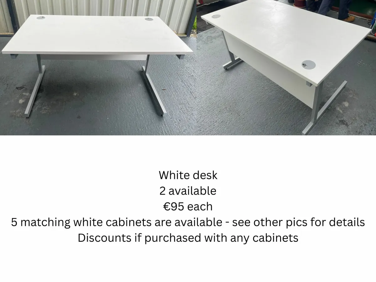 Office Fittings - Desks, Chairs, Filing Cabinets - Image 1