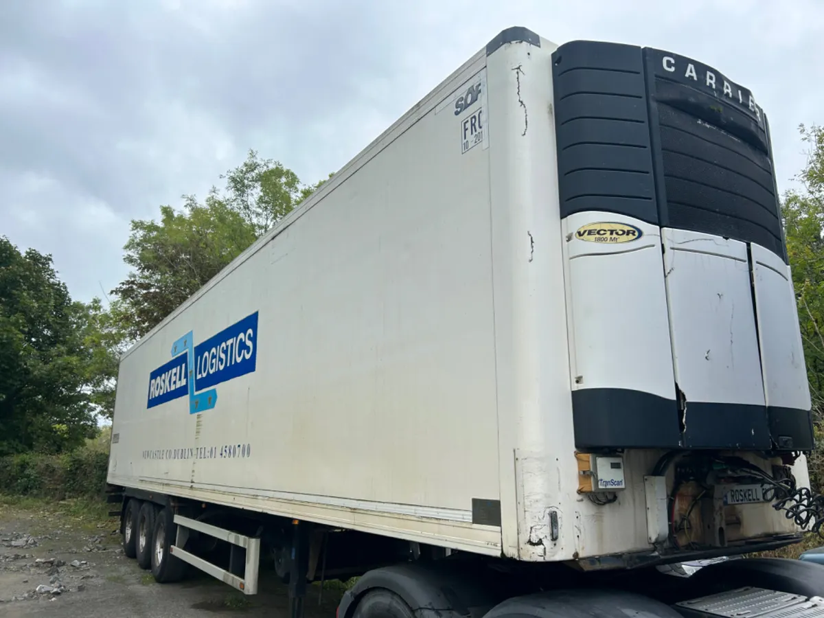 45ft fridge box trailer for cold storage - Image 1