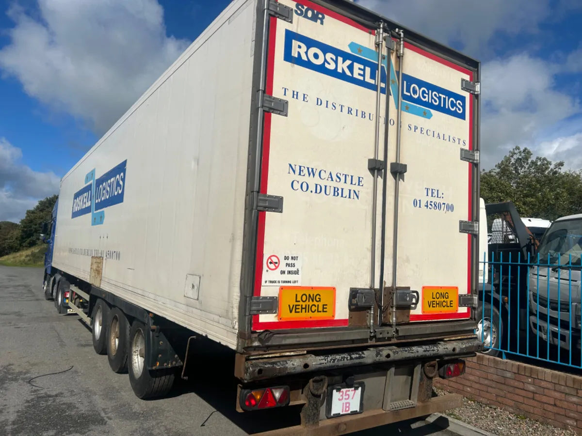 45ft fridge box trailer for cold storage - Image 2