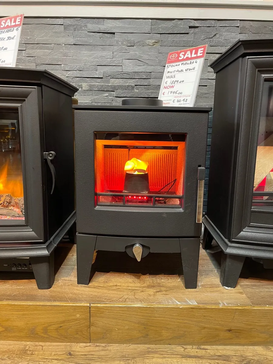 Ex-display Stovax Futura 4 Multi-fuel Stove - Image 2