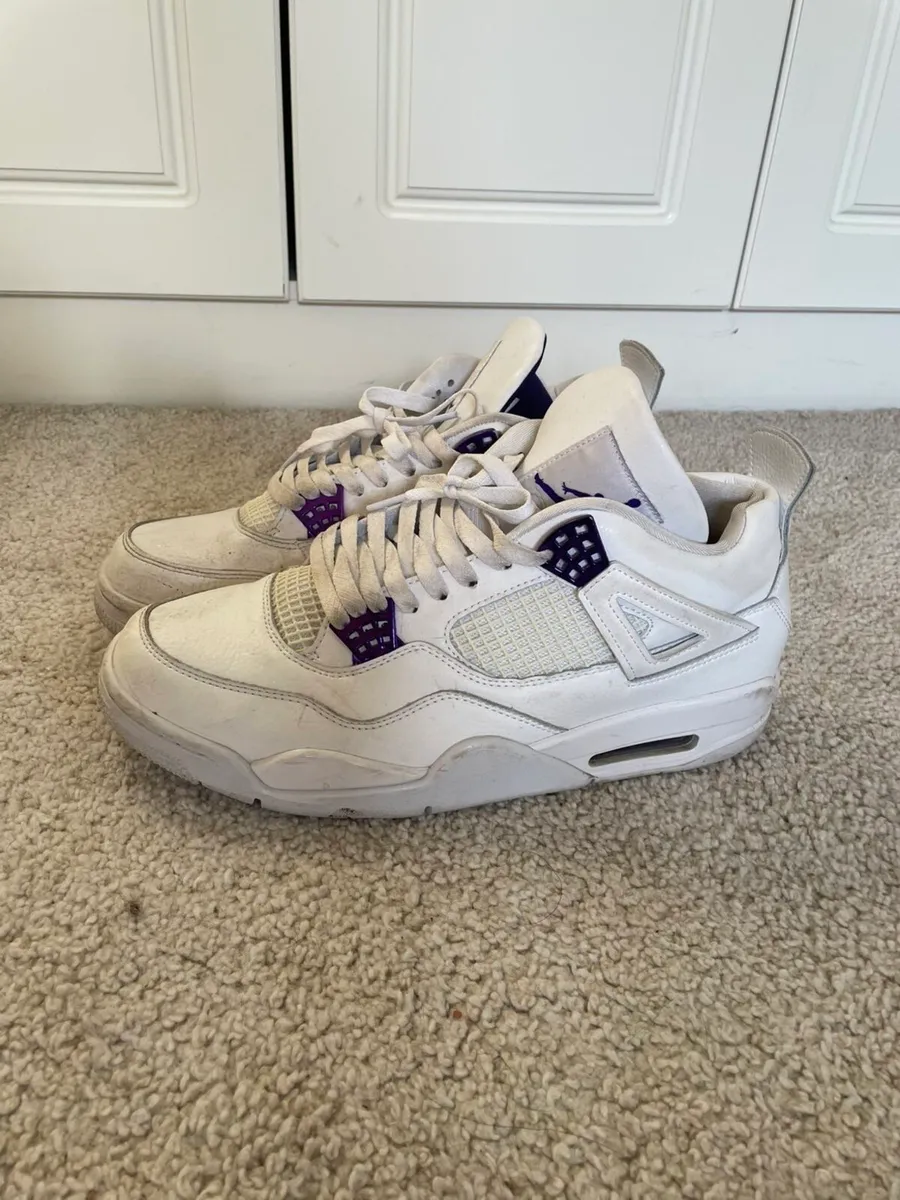 Jordan 4 metallic purple - Image 1