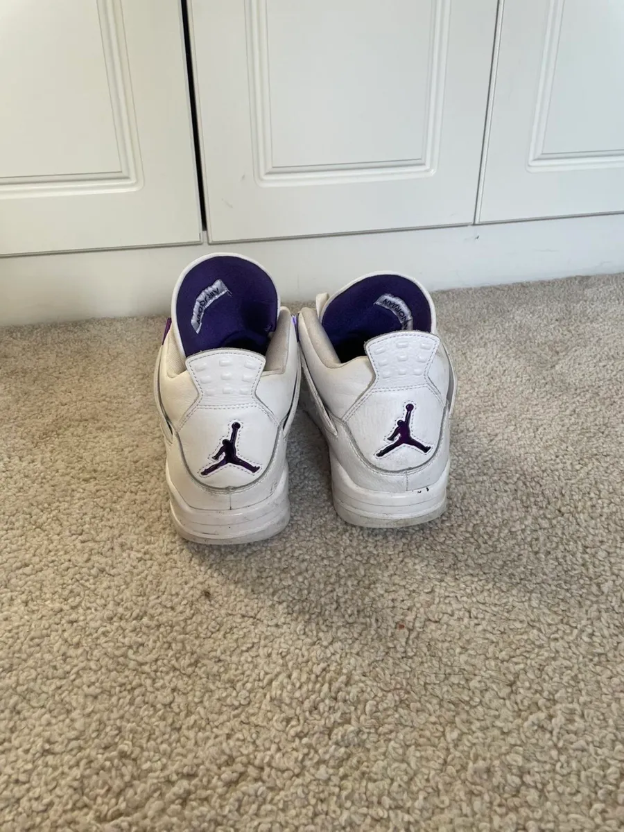 Jordan 4 metallic purple - Image 2