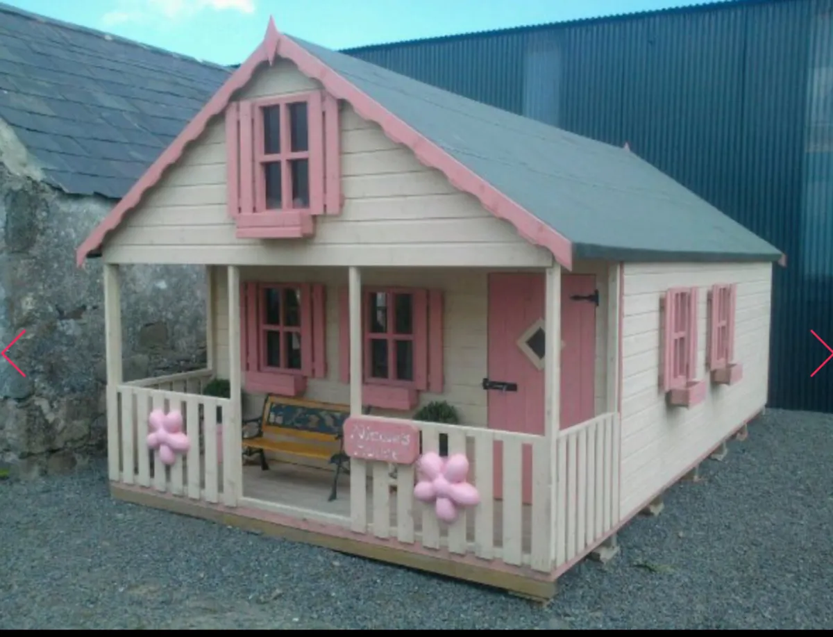 Ladybird 10x16 playhouse