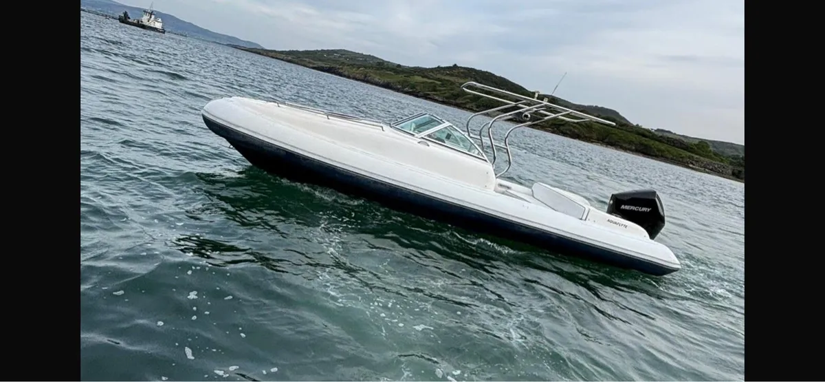 Aquaflyte rib boat 300hp v8 - Image 1