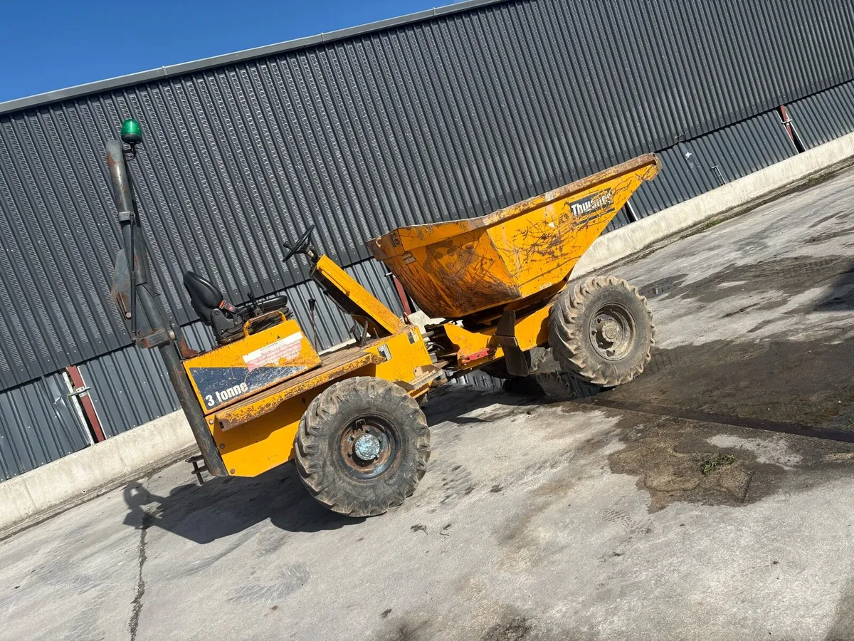 Twaites 3 ton dumper - Image 1
